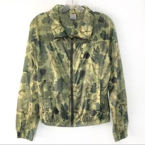 Nike 6.0 Green Leaf Nylon Windbreaker Jacket